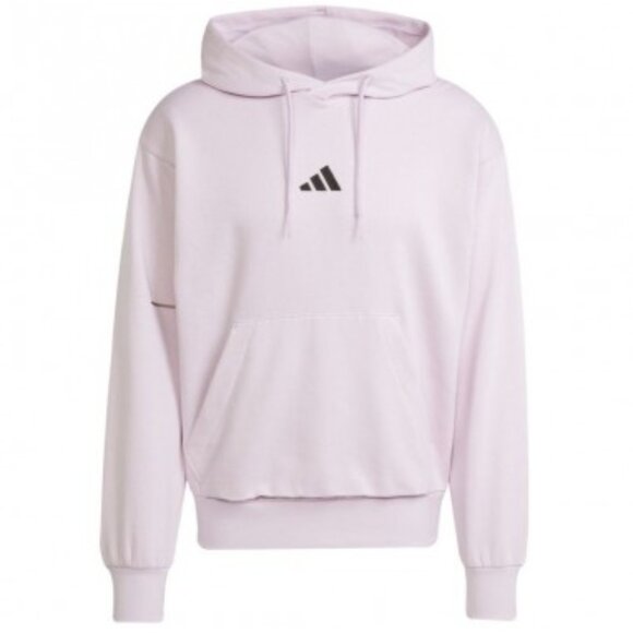 ADIDAS ESSENTIALS FEELCOZY FLEECE M SWEATSHIRT HOODIE - Picture 1 of 5
